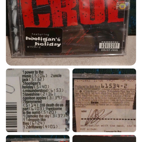 Brand new factory sealed.New.Various colors for front insert. (cut in case